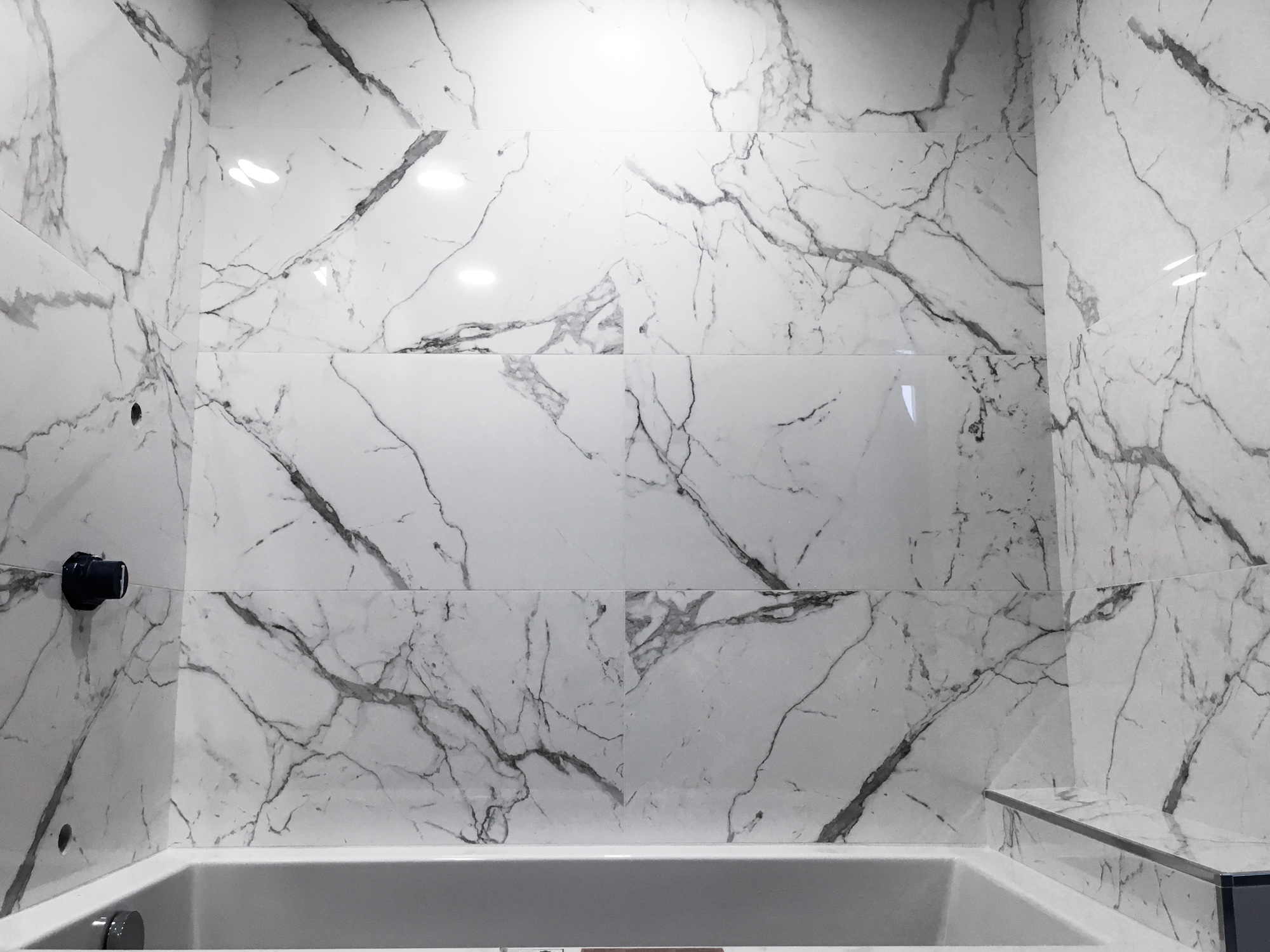 Modern Marble Style Tub Surround » LUCA QUARANTA TILE